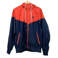 NIKE Blouson Jacket Zip-up dark Navy Red Long sleeves Direct from Japan Secondhand