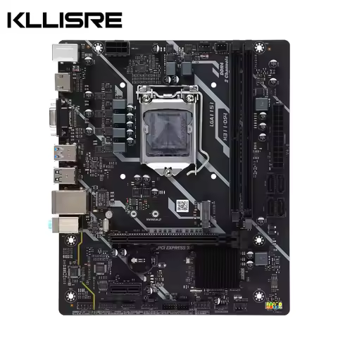 KLLISRE H310 Motherboard H311-DS4 PC Board Dual-channel DDR4 NVME M.2 SATA3.0 Micro ATX Supports LGA