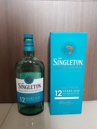 Botol kosong bekas Singleton 12 lucious nectar