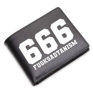 Men's Wallet Folding Wallet 666 sadtnsm Free sticker