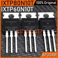 5pcs IXTP60N10TTO-220 IXTP80N10T original 80N10 60N10T 80N10T IXTP 60N10 TO220 60A N-Channel/80A 100