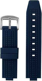 For TISSOT For PRX For Super Player Watch For T137.407 For T137.410 Waterproof Silicone Watchband 26-12mm Convex Men's Accessories (Color : A blue silver)