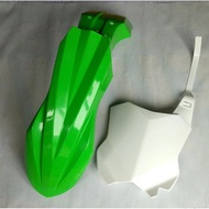 Kx 450 front fender and kx 450 number board Kx 450 front fender kx 450 number board fender Kx 250 fr