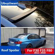UBUYUWANT Roof Spoiler for BMW F30 F35 F80 M3 3 Series 2012- 2018 ABS Rear Spoiler Tail Trunk Boot W