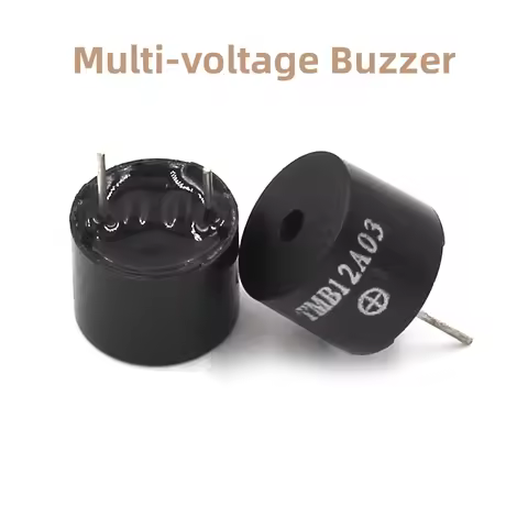 10PCS Active Buzzer 3V/5V/12V/16R TMB12A03 TMB12A05 TMB12A12 Magnetic Long Continous Beep Tone 12095