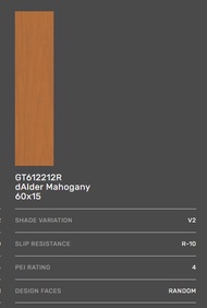Roman Granit 15x60 GT612212R dAlder Mahogany