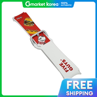 สายนาฬกาแทซมซง สำหรบ Galaxy Watch7 6 5 4 Classic Five Guys Strap สายนาฬกา Galaxy Watch5 Pro