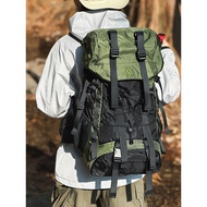 Outdoor Sports Hiking Mountaineering Bag Men's 55L Large Capacity Lightweight Camping Backpack Women