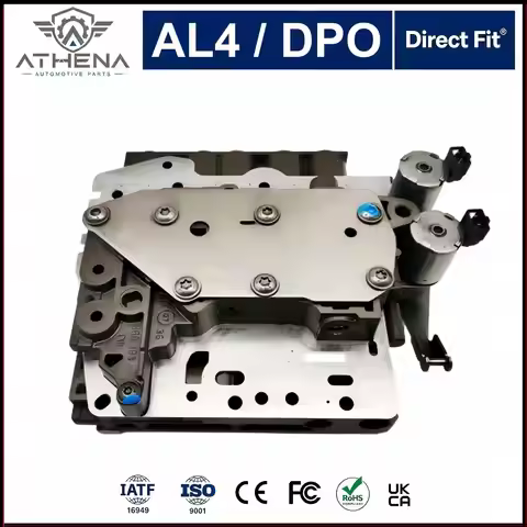 2570E2 2570E3 AL4 DPO Transmission Valve Body Assembly With Solenoids For Peugeot Citroen Renault 4 