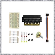 (ZKTI) BBC GPIO Expansion Board Microbit Entry Horizontal Adapter Plate Primary and Schools for Micr