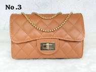 SM WOMEN FASHION BAG / SOLID COLOUR / SHOULDER & CROSSBODY HANDBAG / READY STOCK / SAMEDAY DELIVERY