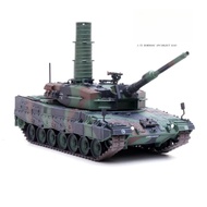 1:72 Alloy Model Leopard2A4 Main Battle Tank German NATO Three-Color Camouflage Military Model