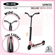 Micro Sprite Deluxe สกูตเตอร์ขาไถ 2 ล้อ สำหรับเด็ก 5-12 ปี มาพร้อม Tube Light ไฟส่องสว่างด้านหน้า