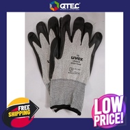 LV.5/C UVEX unidur 6659 foam cut protection gloves Size XL(10) Part No.6659-10