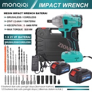 Impact Makita Original Impact Pembuka Baut Mesin Impact Baterai Cordless Impact Wrench 550N.M 188VF 