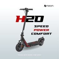 NEON H20 Electric Scooter (35kmh, 500W, 45Km Range, Triple Brakes & Dual Suspensions)