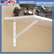 THE SHOP KL White Coat Wall Shelf Shelving L Bracket Wall Mount Rack Racking Support Iron L