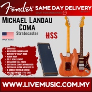 Fender Michael Landau Coma Stratocaster Electric Guitar, RW FB, Coma Red
