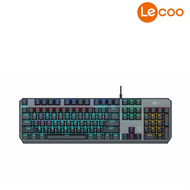 Bàn phím cơ gaming có đèn LED Lecoo GK301