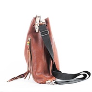 Tas Selempang Kulit Asli Indian Bag LTHRKRFT - Natural