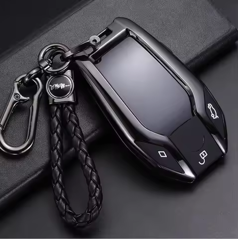 Car Display Key Case Bag Chain For BMW 530 730 740 G11 G12 G32 X3 X5 i8 I12 I15 2018 2019 Car Inteir