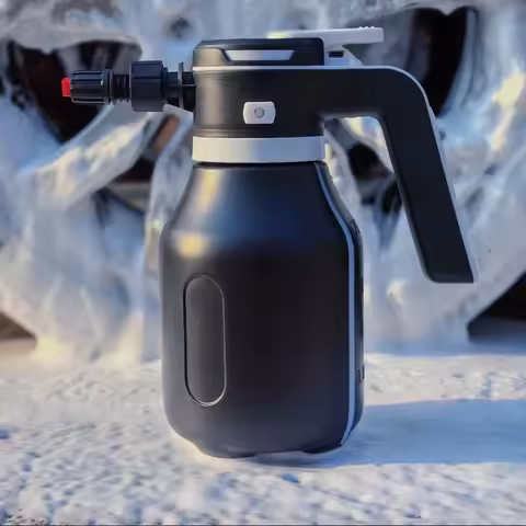 Rechargeable portable foam spray bottle, electric foam spray for car washing, 2L for car household c