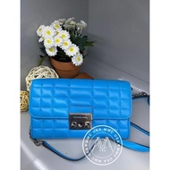 MK TRIBECA WALLET ON CHAIN QUILT(RETAIL) Ready Stock