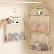 Sock Storage Hanging Bag Wardrobe Dormitory Storage Net Bag Underwear Storage Wall Hanging Storage B