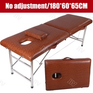 Foldable Sturdy Comfortable 180*60*65cm Massage Bed Spa Facial Portable Massage Table Tattoo Bed