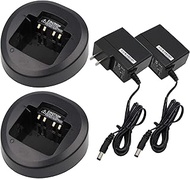 2-Pack CD-58 Charger for Vertex YAESU VX-261 VX-260 EVX-231 EVX-261 EVX-534 EVX-531 Series FNB-V133L