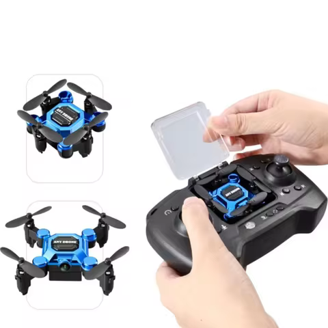 Plastic Mini Remote Control Aircraft Flying Quadcopter Rotation Remote Control Drone Four-axis Recha