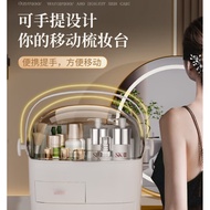 ST-🚢Shengbingchengchang Household Large Capacity Cosmetic Case Desktop Finishing Box Skin Care Products