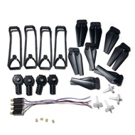 E99&K3 Pro Engines Motor Base Propellers Blades Frame Gears Arm Kit for K3 E99&K3 Pro Rc Drone WIFI
