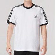 Adidas Originals Men's 3-Stripes T-Shirt, Sporty, Casual, Simple, Basic, Comfortable, Breathable Cre