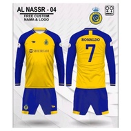 Ronaldo AL NASSR jersey set AL NASSR t-shirt long sleeve set