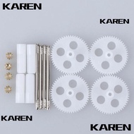 KAREN1 Gearsets Motor Gear, White Durable RC Quadcopter Drone Spare Parts,  Plastic&Copper Aircraft 