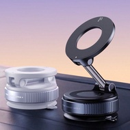 X68 Car Phone Stand Mechanical Vacuum Suction Cup Rotate 360° Strong Magnetic Adsorption Bracket Nav