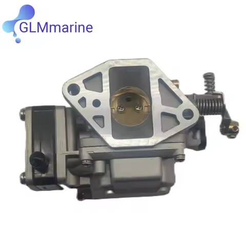 6B4-14301-00 Carburetor Assy Compatible for Yamaha 2 Stroke 9.9HP 15HP Carb Outboard Motor Replaces