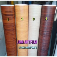 Wood grain motif sticker, wood grain sticker, sold by the meter