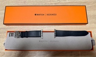 Apple Watch Hermes 45mm Noir Deployment Buckle皮革錶帶