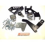 Hasport Silver Civic EG Kswap K20A Swap Kseries Billet Engine Mounting kit