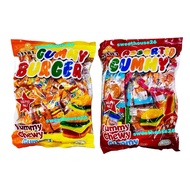 Gummy Burger Gummy Gula Candy 40's (Halal)