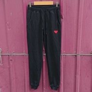 Cdg play jogger pants
