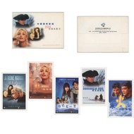 2005 French Movie Month Movie Poster Poster Postcards 5 Pieces Full Set Foreign Movie Actors
