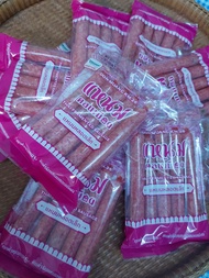 แหนมหลอด บรรจุ 1แพ็ค 5 แท่ง หนัก135g. แหนมแท่ง สะดวดทานง่าย แหนมดอนเมือง