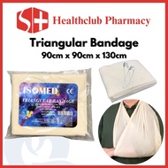 ISOMED Triangular Bandage (MDA Approved) 90cmx90cmx130cm, Triangle Bandage, Kain Anduh