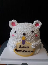 Co Cake - 吱花 角落生物 白熊 蛋糕 生日蛋糕 歡迎來圖訂做