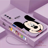 [ฟรี] VIVO V2043 V2032 V2026 V2029 V2027 V2052 V2038 V2042 V2054 V2037 V2048 1935 1938 1901 1902 1904 1906 Stylish Mickey Mouse ยางฝาครอบโทรศัพท์ซิลิคอนเหลว Case ปลอกกันกระแทก