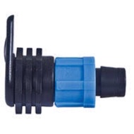 Layflat Hose Connector to Driptape PE 8/ 11mm 16mm 20mm 1/2" Inch