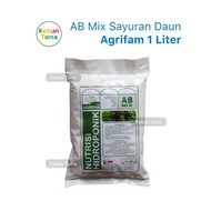Nutrisi AB Mix Hoponik Sayur / Sayuran Daun Agrifam 1 Liter